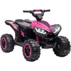 Image de Quad Voiture électrique pour Enfant 12 V2 Moteurs 2 Vitesses 3-6 km/h phares LED klaxon MP3 et USB3 à 5 Ans83x53x56cmRose