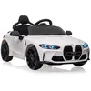 Image de Voiture Électrique Enfant sous Licence BMW M4 avec TélécommandéVéhicule Électrique 12V pour Enfants Vitesses 3 Km/hKlaxonLED