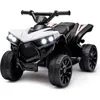 Image de Quad électrique Enfant 6VVoiture électrique Enfants70x42x45cm électrique Enfant de 3 à 5 Ans poignée et Selle ErgonomiqueBLANC