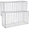 Image de Lot de 2 Gabions à Pierres - SONGMICS - GGB253 - 100 x 50 x 30 cm - Métallique