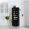 Image de Armoire étagères à chaussures - SONGMICS - 10 couches - Noir - Rangement pratique en toile avec zip