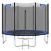 Image de Trampoline Ø 305 cm avec filet échelle coussin de protection Charge max 150 kg