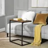 Image de Table dappoint VASAGLE - Style Industriel Loft - Marron Rustique et Noir LNT52BX