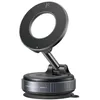 Image de Support téléphone voiture magnétique avec chargeur sans fil - Fixation ventouse compatible MagSafe & Qi