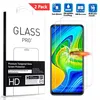 Image de [2 Pack] Verre Trempé Xiaomi Redmi Note 9 (6.53) - Film de Protection décran