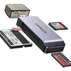Image de Lecteur de Carte USB 3.0 - UGREEN - Adaptateur SD Micro SD TF MS CF - Aluminium - Gris