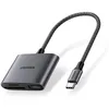 Image de Lecteur de Carte Mémoire - UGREEN - Type C - USB 2.0 - Compatible SD jusquà 2To - Transfert USB 3.0