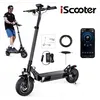Image de Trottinette Électrique Pliable 10 iscooter W9 Autonomie 35-45km Trottinette Batterie 48V 14Ah Moteur 1000W