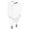 Image de Chargeur Usams 33 W Pd3.0 Qc3.0 1 Port Usb-C 1 Port Usb Pour Iphone 12 13 14 Et 11 Pro Max