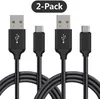 Image de 2 Câbles de recharge USB TYPE C pour Samsung Galaxy A10A10SA20A20eA20SA21SA30A40A11A40A50A70A80
