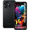 Image de HOTWAV Note 15 Smartphone Pas Cher-Cadeaux Noël-66 Pouces HD+ 4+64Go 5160mAh 4G Android 14 Téléphone Portable -Noir