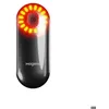 Image de Feu arrière vélo - MAGENE - L508 - Rechargeable USB - Mixte - Noir
