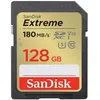 Image de Carte mémoire SD SDXC - SanDisk - Extreme 128Go - 180Mo/s - 90Mo/s - UHS-I Class 10 U3