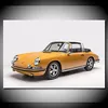 Image de Impression sur Toile - Abstrait - Supercars Rétro - Porsche 911 - Décoration Murale - Vintage