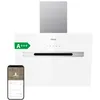 Image de CIARRA A+++ Hotte 60cm 80W Wi-Fi Connect APP Contrôle 700m3/h Booster 4 Vitesses LED Tactile Blanc