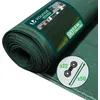 Image de VOUNOT® Brise vue occultant en HDPE 90g/m² 1.5x10m avec attaches de fixation vert