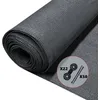 Image de VOUNOT® Brise vue occultant en HDPE 150g/m² 1.5x10m avec attaches de fixation anthracite