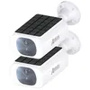 Image de ANRAN Caméra de Surveillance extérieure sans fil 3MP Wifi 2.4GhzCamera batterie avec panneau solaire