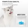 Image de Fontaine à eau pour chat - EVERSWEET - SOLO - Cybertail - Blanc