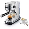 Image de Machine à café HiBREW H11 1450W machine à espresso semi-automatique 19 bars double usage pour dosettes ESE et poudre eau chaude