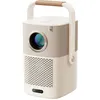 Image de Yaber Projecteur T2Plus LED 450 Lumen ANSI 1920 x 1080 Full HD fonctionnement sur accus compatible 4K Enceinte JBL in