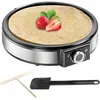 Image de Crêpière électrique - GENERIC - SNAILAR - 1200 W - Contrôle de température - Surface antiadhésive