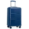 Image de British Traveller Valise Grande Taille 74.5x49x30cm Valises Soute Trolley ABS Valise de Voyage avec roulettes et Serrure TSA Marine