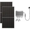 Image de Kit solaire Zendure SolarFlow 800   2 panneaux bifaciaux 500W + micro-onduleur 800W (MPPT 1200W 96%)