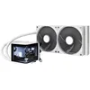Image de Watercooling AIO - TRYX - Panorama - Écran incurvé 65 2K - Pompe GEN - 280mm Blanc