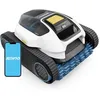 Image de Spino E1 Robot Piscine Sans Fil Nettoyage du Fond Parois et Ligne dEau 210 Min & 150m² dAutonomie App Trajet SmartArc