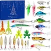 Image de Calendrier de l Avent - Pêche - 2023 - 24 Leurres - Appâts Durs et Souples - Mixte