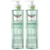Image de Eucerin DermoPure Clinical Gel Nettoyant Peaux Grasses à Tendance Acnéique Lot de 2 x 400ml