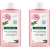 Image de Klorane Pivoine Shampoing Apaisant Cuir Chevelu Sensible Lot de 2 x 400ml