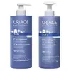 Image de Uriage Bébé 1ère Eau Nettoyante Apaisante Visage Corps 500ml + Uriage Bébé 1er Lait Hydratant Visage Corps 500ml