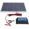 Image de Panneau Solaire 10W - V GEBY - Contrôleur 30A - Étanche IP65 - Portable - 12V