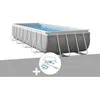 Image de Kit piscine tubulaire Intex Prism Frame rectangulaire 488 x 244 x 107 m + Kit dentretien