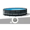 Image de Kit piscine tubulaire Intex Ultra XTR Frame ronde 4 88 x 1 22 m + 20 kg de zéolite