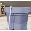 Image de Lave-linge portable - VVIKIZY - Mini laveuse automatique pliable - 100-240 Volt - 6.5L - Violet
