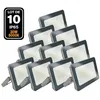 Image de Projecteur LED - EUROPALAMP - 20W - Blanc froid 6500K - Étanche IP65 - Lot de 10