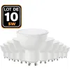 Image de 10 Ampoules GU10 5W eq. 40W Blanc Froid 6000K Haute Luminosité