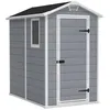 Image de Abri de jardin 25 m² KETER Manor 46S 192 x 130 x 198 cm - Abri résistant aux intempéries Gris