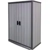 Image de Armoire de rangement en résine pour le jardin - KETER - 138x805x185cm - Gris