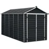 Image de CANOPIA BY PALRAM Abri de jardin Skylight 378.6 x 185.4 cm Gris foncé