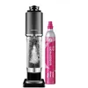 Image de Machine à eau pétillante - SODASTREAM - Fresh Plus - indicateur CO  - bouteille 1 L - noire