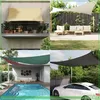 Image de Voile de parasol - 25x4 m - Tissu Oxford PU - Rectangulaire - Anti-UV & imperméable