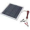 Image de Panneau solaire - VVIKIZY - 50 W - Silicium monocristallin - Clip de batterie - Câble de 3 m