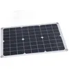Image de Panneau solaire - OMABETA - Flexible 20W - Étanche - Chargeur 12V - Kit pour extérieur