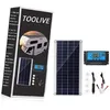 Image de Kit panneau solaire 25W 12V avec régulateur de charge 20A idéal pour camping-car yacht jardin éclairage extérieur Odipie