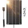 Image de Panneau solaire 6W mini USB 5V/1A monocristallin IP67 smartphone ventilateur sécurité YYV
