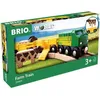 Image de Train des Animaux de la Ferme - BRIO - Circuit en bois - Ravensburger - Mixte dès 3 ans